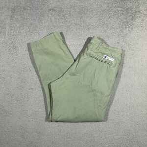 Undefeated Pants Mens 30 Olive Green Straight Chino #2822